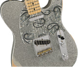 Fender Brad Paisley Road Worn Telecaster Silver Sparkle