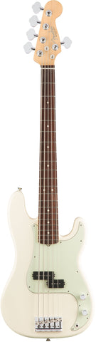 Fender American Professional P Bass V Rosewood Olympic White