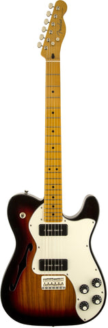 Fender Chinese Modern Player Telecaster Thinline Deluxe 3 Colour Sunburst MN <span>0241202500</span>