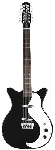 Danelectro '59 12 String Guitar Black <span>DC59BLK-12</span>