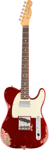 Fender Custom Shop LTD 60s HS Telecaster Candy Apple Red Over Colour_Pink Paisley <span>1510600809</span>