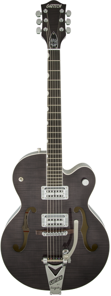 Gretsch G6120SH Brian Setzer Hot Rod Tuxedo Black 2-Tone Flame <span>2400115898</span>