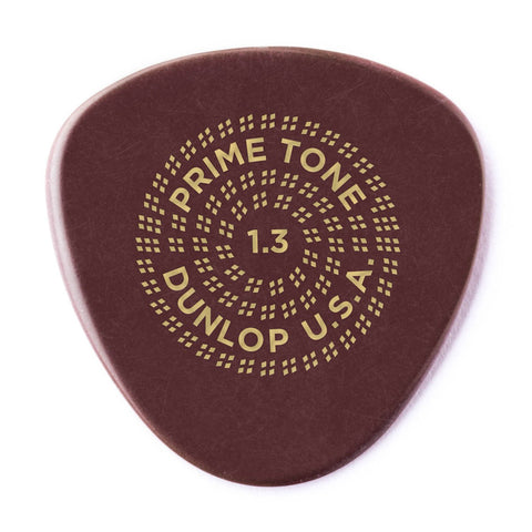 Primetone Semi Round Guitar Pick 1.3MM 3 PK Smooth