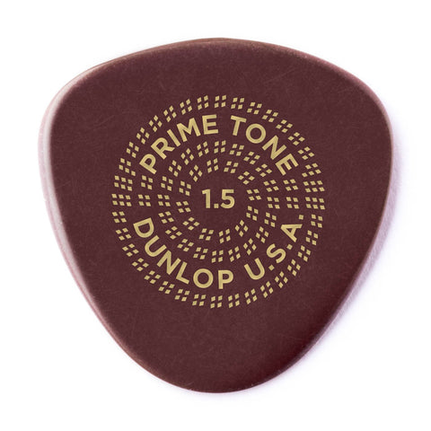 Primetone Semi Round Guitar Pick 1.5MM 3 PK Smooth