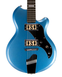 Supro Westbury Guitar Ocean Blue Metallic