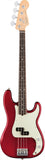 Fender American Pro Precision Bass Rosewood Fingerboard Candy Apple Red