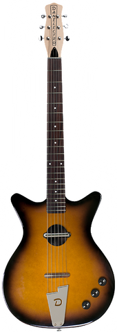 Danelectro Convertible Acoustic/Electric Tobacco Sunburst <span>DCV56TSB</span>