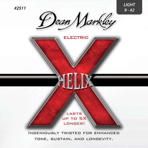 Dean Markley Light Helix Electric Guitar Strings 9-42