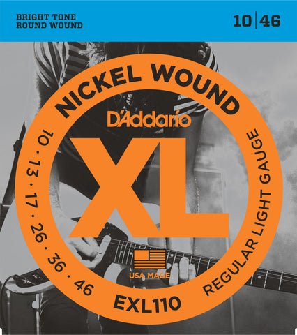 D'Addario EXL110 Nickel Light Set 10-46