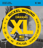 D'Addario EXL125 Electric Guitar Strings Light/Regular 9-46