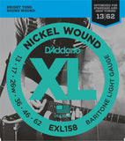 D'Addario EXL158 Baritone Light .13-62 Electric Guitar Strings