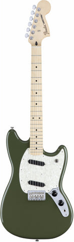 Fender Mustang Electric Guitar MN, Olive