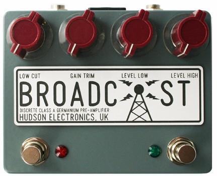 Hudson Dual Broadcast Class-A Germanium Preamp Pedal
