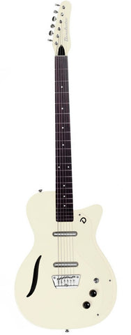 Danelectro 56 Baritone Electric Guitar Vintage White