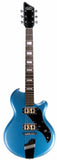 Supro Westbury Guitar Ocean Blue Metallic