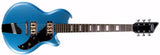 Supro Westbury Guitar Ocean Blue Metallic