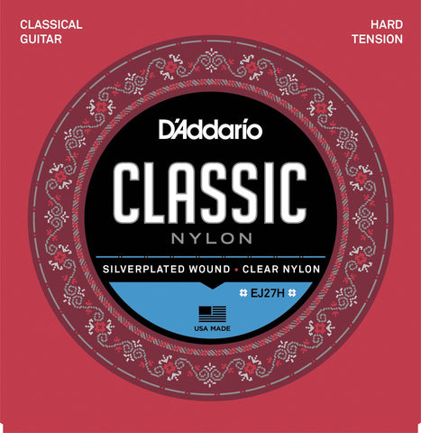 D'Addario EJ27H Classical Hard Tension