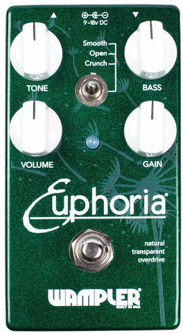 Wampler Euphoria Natural Transparent Overdrive