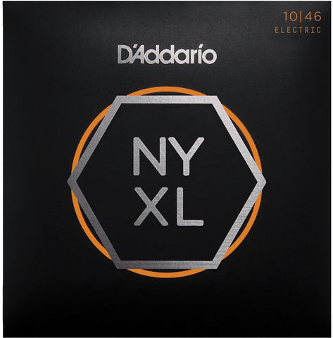 D'Addario NYXL1046 Nickel Wound Electric Guitar Strings 10-46 Light