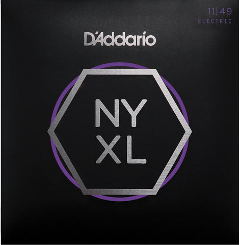 D'Addario NYXL1149 Nickel Wound Electric Guitar Strings 11-49 Jazz Blues Gauge