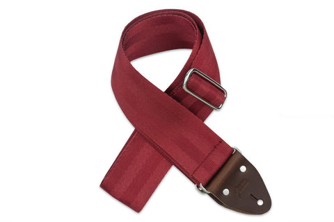 Original Fuzz Seatbelt Guitar Strap Wine